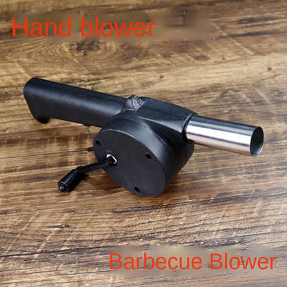 Portable Hand Blower for BBQ, Camping and Fire-Building - Efficient and Easy-to-Use Stove Accessory