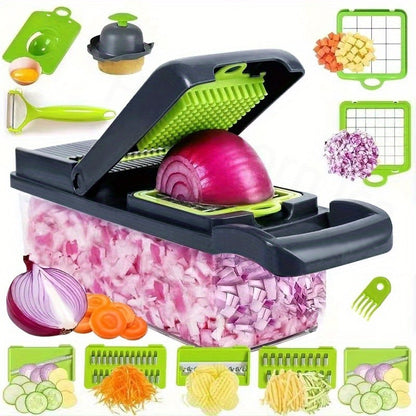 16pcs set, vegetable chopper