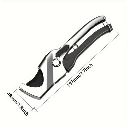 Premium Quick-Action PVC Pipe Cutter - Efficient PPR & Aluminum Plastic Scissors - Durable Water Pipe Shears for Easy Plumbing and DIY Projects