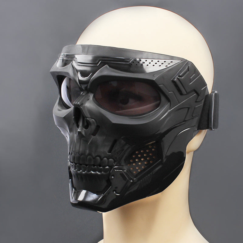 Skull Mask Tactical Full Face Protection Outdoor Cycling Windproof Goggles