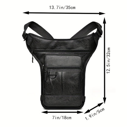 New multifunctional men's leg bag, outdoor men's leg bag, sports bag portable waist bag