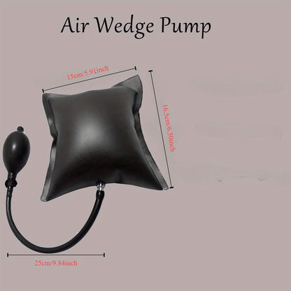 Multi-function Air Wedge Pump - Adjustable Inflatable Shim Bag for Car Leveling and Alignment, Great for Door Installation and Home Use, Durable TPU Material, Supports up to 136.08KG
