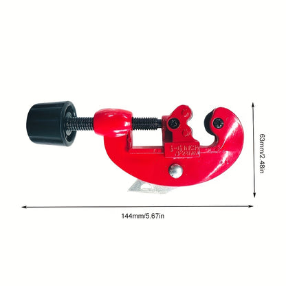 1pc Manual Pipe Cutter - Cutting Copper, Aluminum, PVC Pipe Cutter for 3-28mm Pipes - Durable and Easy-to-Use Handheld Cutting Tool for DIY and Professional Use