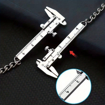 1pc Mini Pocket-Sized Vernier Caliper Accurate 0-40mm Measuring Tool