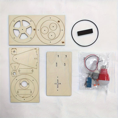 1pc Creative Science Generator Kit - Learn Wind Power Generation Principle, DIY Hand-Build Device, Develops Critical Thinking, Problem-Solving Skills, Perfect for Students, Science Enthusiasts, and STEM Education