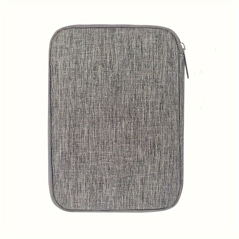 Compact Travel Cable Organizer - Multi-Pocket Electronics Organizer for Chargers, Cables and Accessories, Durable Fabric, Black - Perfect for On-the-Go Cable Management