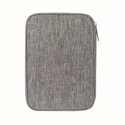 Compact Travel Cable Organizer - Multi-Pocket Electronics Organizer for Chargers, Cables and Accessories, Durable Fabric, Black - Perfect for On-the-Go Cable Management