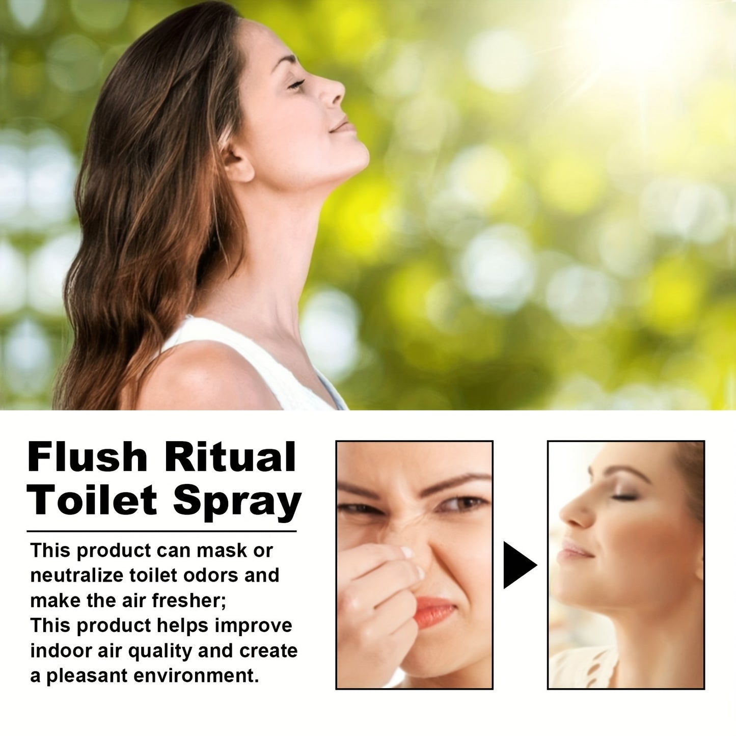 Lavender environment deodorant, long-lasting fragrance Lavender scent Fresh air deodorant, a must-have for mother's day