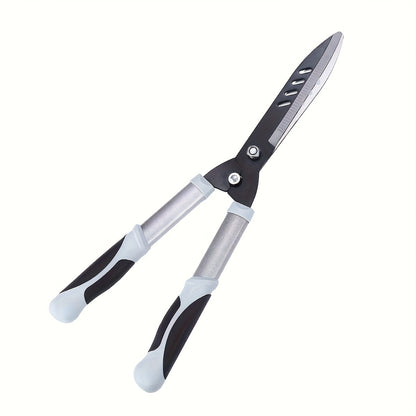 Modern 1-pack heavy duty pruning shears with non-slip handles, metal garden pruning shears for fruit trees and shrubs, high hardness hardened blades, easy pruning and shaping