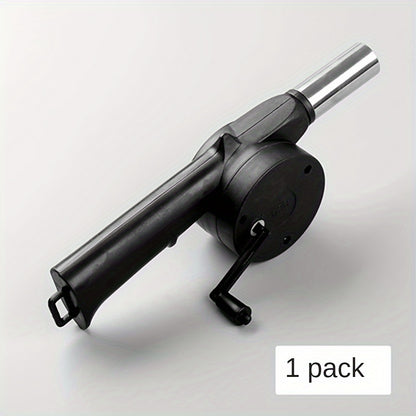 Portable Hand Blower for BBQ, Camping and Fire-Building - Efficient and Easy-to-Use Stove Accessory