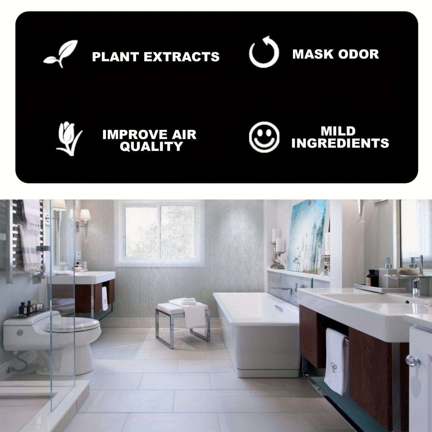 Lavender environment deodorant, long-lasting fragrance Lavender scent Fresh air deodorant, a must-have for mother's day