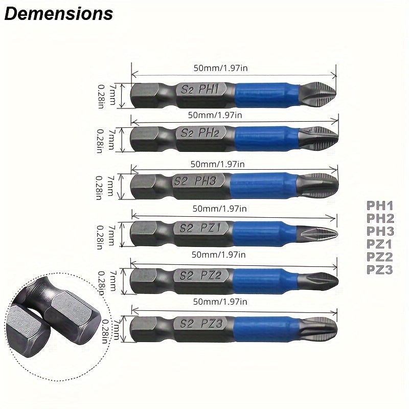6-piece magnetic flap light bracket set