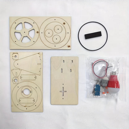 1pc Creative Science Generator Kit - Learn Wind Power Generation Principle, DIY Hand-Build Device, Develops Critical Thinking, Problem-Solving Skills, Perfect for Students, Science Enthusiasts, and STEM Education