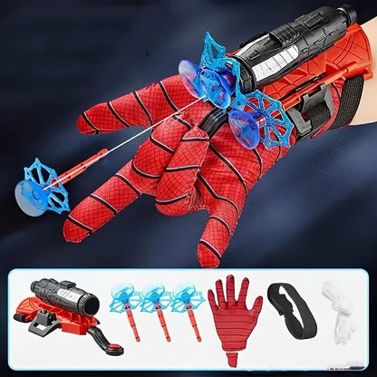 1pcs Kids Toy Spider Web Launcher, Spider Web Shooting Gloves Set, Creative Toys, Suitable for Kids Gifts, Birthday Gifts, Christmas Gifts!