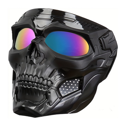 Skull Mask Tactical Full Face Protection Outdoor Cycling Windproof Goggles