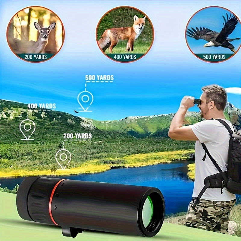 Beekinn HD Monocular Telescope - Portable for Outdoor Adventures, Hunting, Travel and Concerts - Perfect Gift for Halloween, Christmas, Black Friday