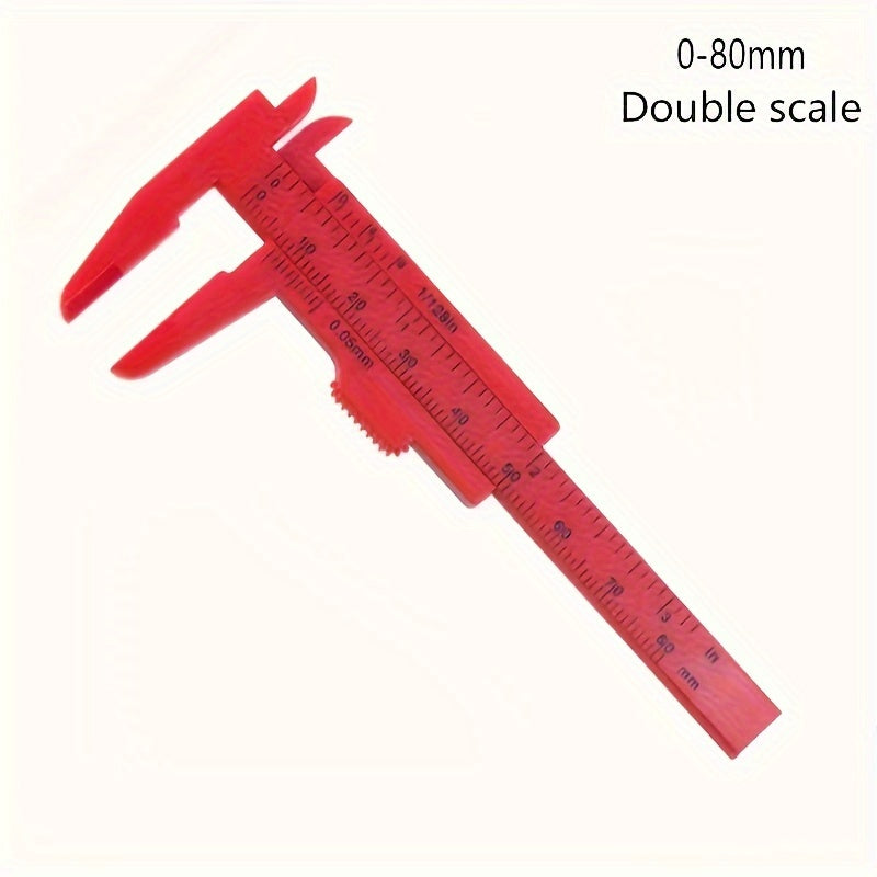 1PC Mini Plastic Vernier Caliper