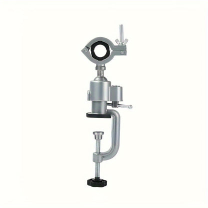 1-Piece Universal Multi-Purpose Stand - 360 Degree Rotatable, Adjustable Drill Clamp, Stand and Bracket - Perfect for Drills, Drill Presses and Handheld Drills