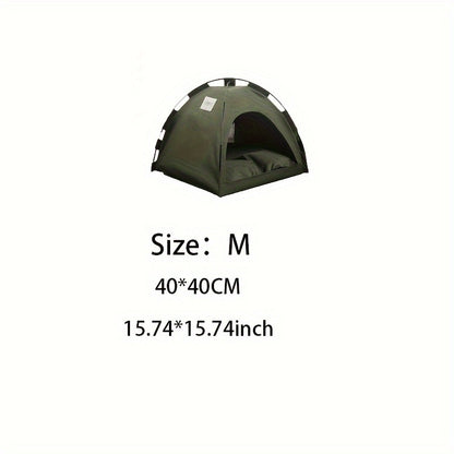 Cozy Companion Pet Tent - Ultra Soft, Comfortable, and Spacious Sleeping Nest with Solid Color Design for Cats and Dogs - Portable, Easy to Assemble, and Machine Washable