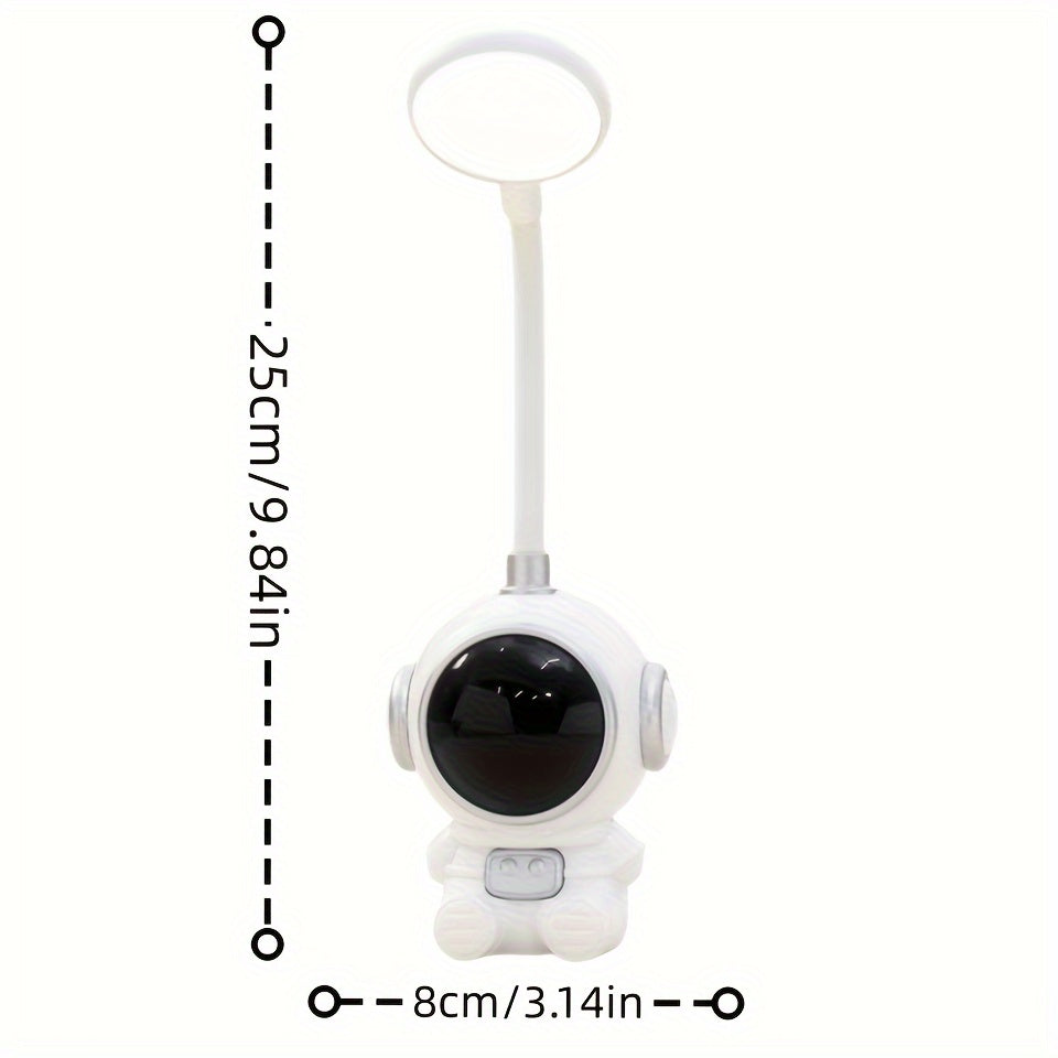 Creative Astronaut Desktop Learning Lamp, Room Decoration Led Table Lamp, Reading Lamp Ornaments