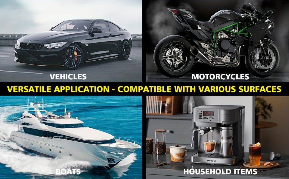 Scratch Remover  a Compound for Polishing And Restoring Car Paint  Eliminates Swirls And Imperfections While Enhancing The Shine of Glass  Steel  And Metal Surfaces   3.4 Ounces / 100 Milliliters