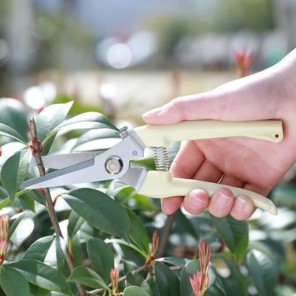 2-Pack Stainless Steel Garden Shears - Great for Pruning, Trimming and Trimming Branches and Flowers Gardening Pruning Shears Plants Garden Shears