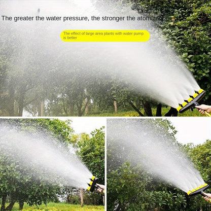 1-piece Multi-Head Garden Sprinkler - A suitable and durable lawn and vegetable watering tool for efficient gardening 5-head spray gun with 1"/3.05"/3.81" connection (clamp)