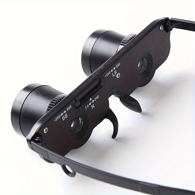 HD Fishing Binoculars - Waterproof, Center Focus, 3x Magnification, Perfect for Concerts and Outdoor Adventures, Black