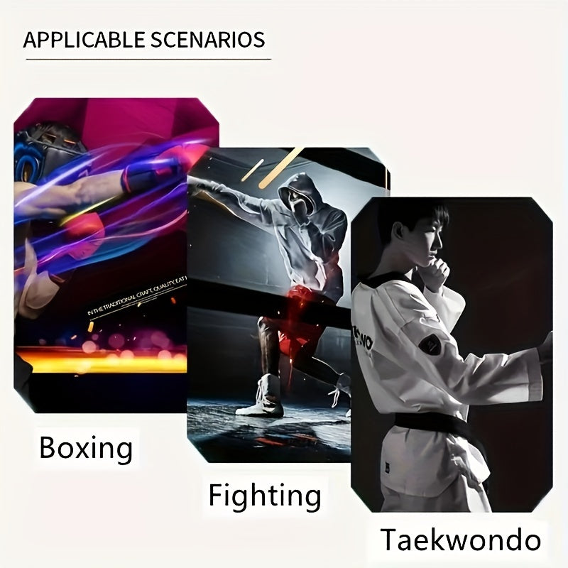 1 Piece Premium Wall Mounted Boxing Training Target Mat - Boxing Mat for Martial Arts, Fitness and Exercise - Durable, Adjustable and Easy to Install