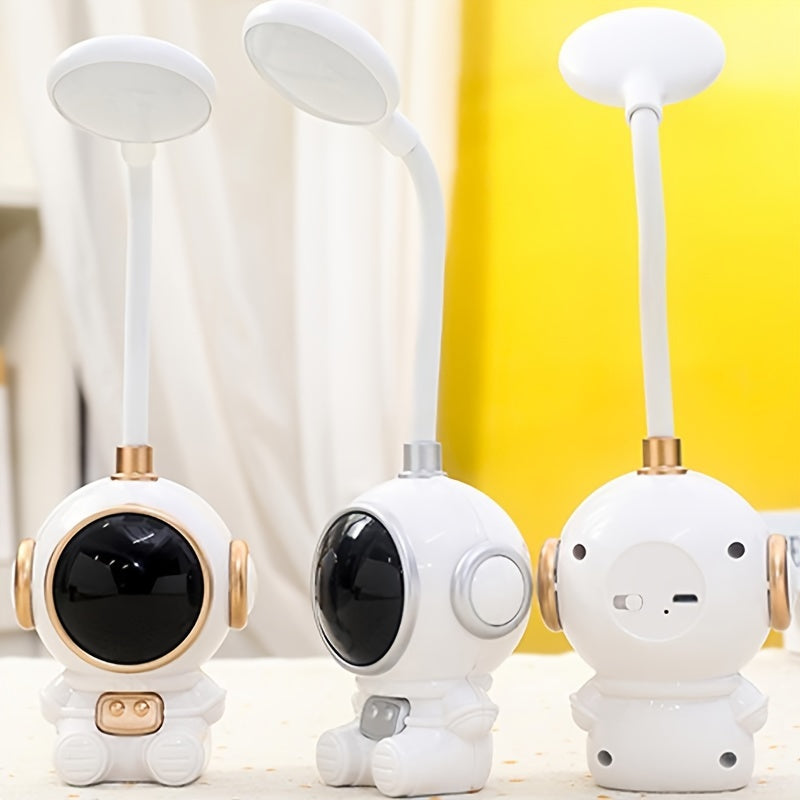 Creative Astronaut Desktop Learning Lamp, Room Decoration Led Table Lamp, Reading Lamp Ornaments