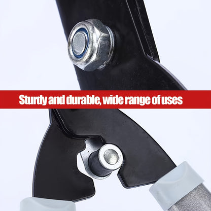Modern 1-pack heavy duty pruning shears with non-slip handles, metal garden pruning shears for fruit trees and shrubs, high hardness hardened blades, easy pruning and shaping