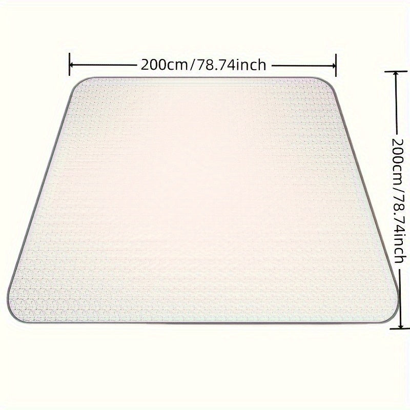 1pcFour Seasons Waterproof Camping Mat - Durable EVA Fabric, Plain Weave, Non-Electrical, Hand Washable, Foldable, Suitable for Outdoor Picnics and Tents,