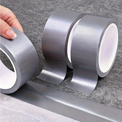 Extra Sticky Heavy Duty Waterproof Tape - No Residue, Indoor/Outdoor Use, Great for Fabric and Metal, Thick Aluminum Foil