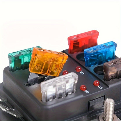 100 Piece Premium Medium Blade Automotive Fuse Combo Kit