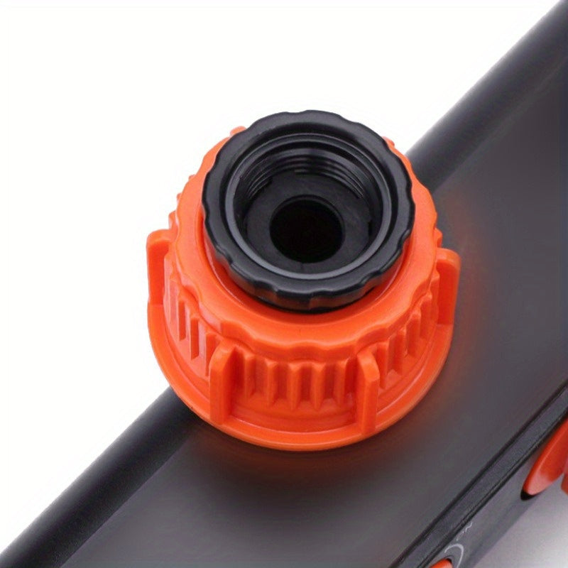 4-way garden hose distributor with 4 independent switches, outlet water control controller for outdoor sprinkler system