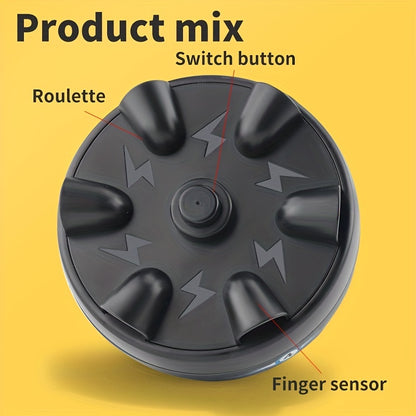 Mini electric shock roulette toy six-hole lie detector toy does not require batteries for multiple people to play Halloween/Thanksgiving/Christmas gifts