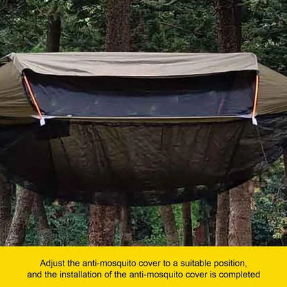 Ultralight Portable Hammock Mosquito Net - Easy to install, fits all hammocks, great for camping and outdoor adventures