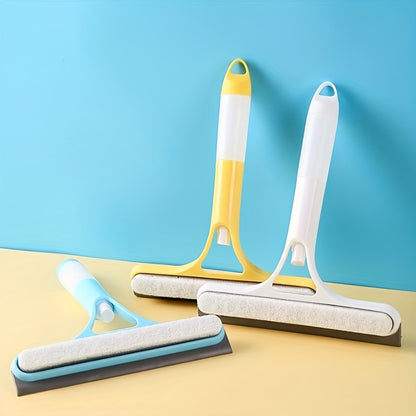 Versatile 2-in-1 Glass Wiper & Sprayer: Ultimate Shine for Home & Car - Perfect for Mirrors, Windows & Beyond