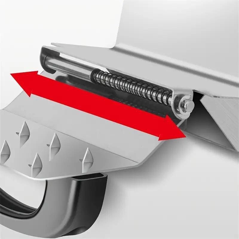 1 piece manual meat knife, adjustable thickness slicer for meat, fruits and vegetables. Perfect slicing tool for home cooking and grilling