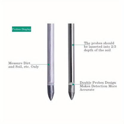 1PC Portable 3-in-1 pH Meter Soil Tester for Testing Soil/Flowers/Lawn/Vegetables