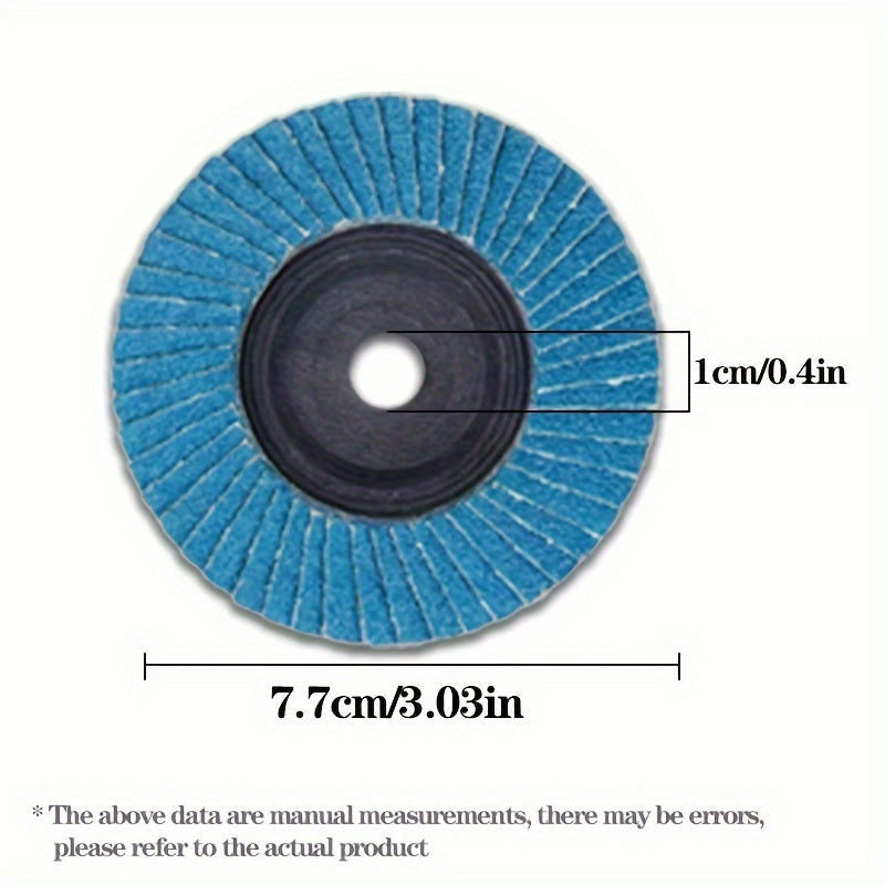 Durable Mini Woodworking Sanding Wheel Set - Great for Gap Cleaning and Polishing Mini Sandpaper 7 Pieces