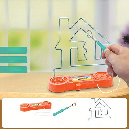 3D Line Maze Puzzle with Electric Shock Pen