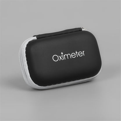 Durable Fingertip Pulse Oximeter Case with Secure Zipper - Portable Protective Carrying Bag