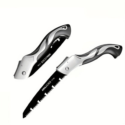 AIRAJ Folding Saw Carpenter Folding Hacksaw Multi-function Cutting Wood Sharp Camping Garden Logging Saw Tree Cutter Hand Tool