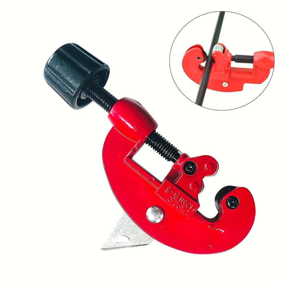 1pc Manual Pipe Cutter - Cutting Copper, Aluminum, PVC Pipe Cutter for 3-28mm Pipes - Durable and Easy-to-Use Handheld Cutting Tool for DIY and Professional Use