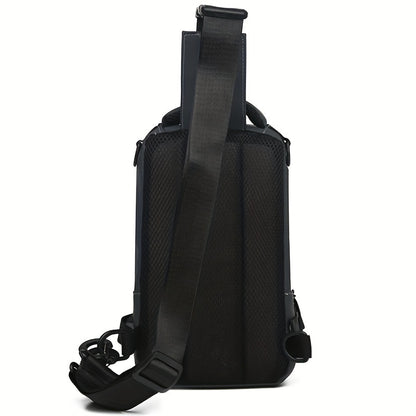 Fashionable Casual Crossbody Backpack - Adjustable Shoulder Strap, Multi-Pocket Waist Bag with Zipper Closure, Spacious Compartment, Suitable for Travel, Sports and Daily Use - Durable, Waterproof and Comfortable Chest Bag for Men and Women