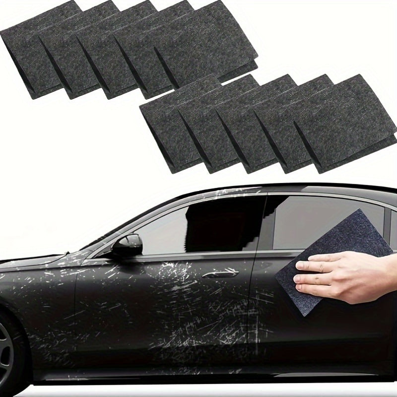 Car Scratch Repair Cloth   Quick Polishing & Scratch Removal  Durable Fiber Cloth for Car Maintenance  No Battery Needed  Ideal for Cleaning & Polishing Paint  Car Scratch Repair Cloth  Vehicle Detailing