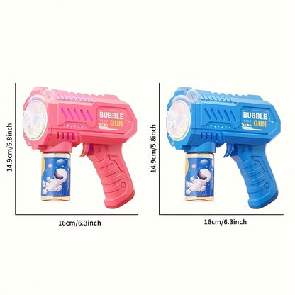 LED Bubble Gun - Great for Outdoor Parties, Weddings, Beach and Pool Entertainment - Electric Bubble Machine for Halloween, Christmas and Birthday Gifts - Liquid and Batteries Not Included