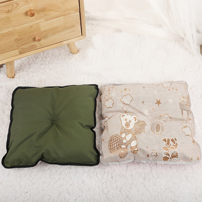 Cozy Companion Pet Tent - Ultra Soft, Comfortable, and Spacious Sleeping Nest with Solid Color Design for Cats and Dogs - Portable, Easy to Assemble, and Machine Washable