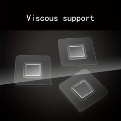 3 Pack Clear Plastic Wall Hooks  Waterproof Shower Phone Holder  Easy Install  Fashionable Storage Organizer for Bathroom Kitchen Mirrors